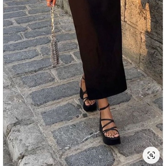 Strappy Wedge Sandals CALL IT SPRING size 8 - Picture 2 of 8